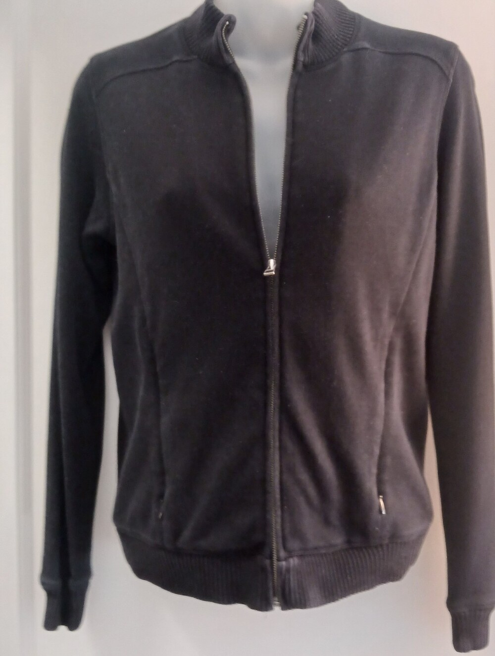 Tommy Bahama Women's Black Full-Zip Jacket